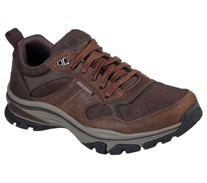 Skechers Herr Bruna Snörskor - Relaxed Fit: Ralcon - Tomlin - Sverige (JPZRO-6709)